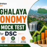 Meghalaya Economy Mock Test for DSC.